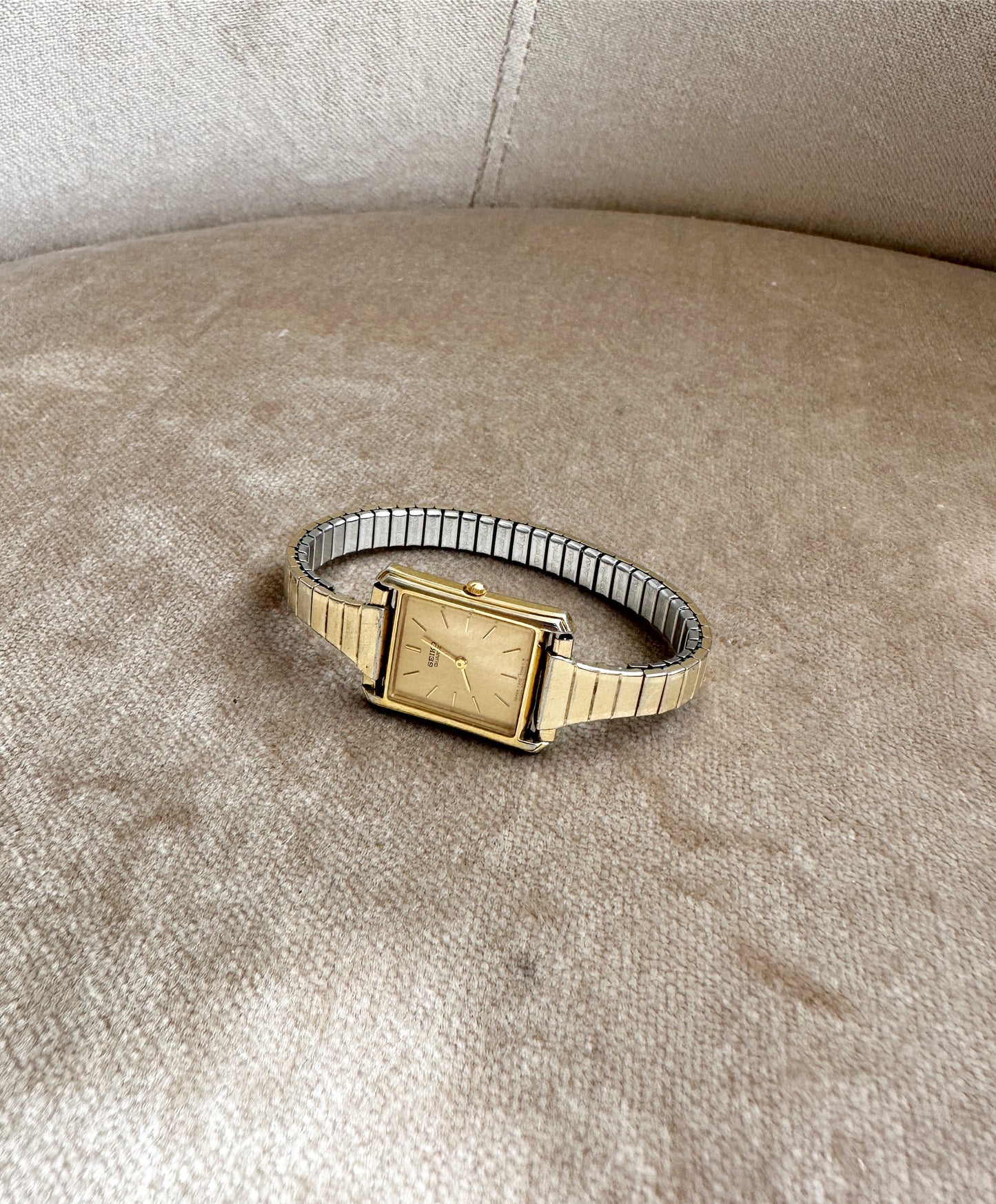 Square-Faced Golden Seiko