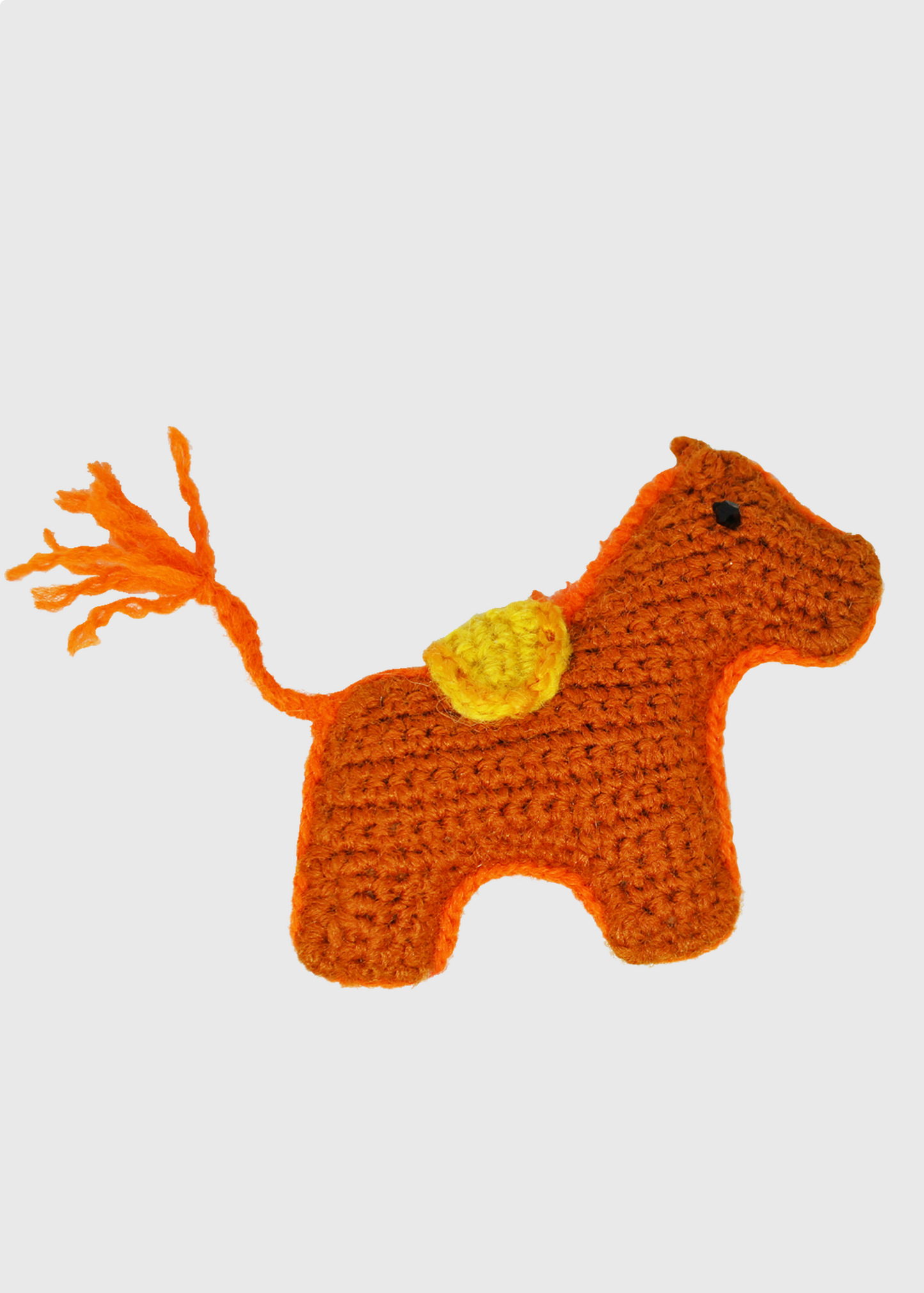 Lil Pony Brooch in Chocolate