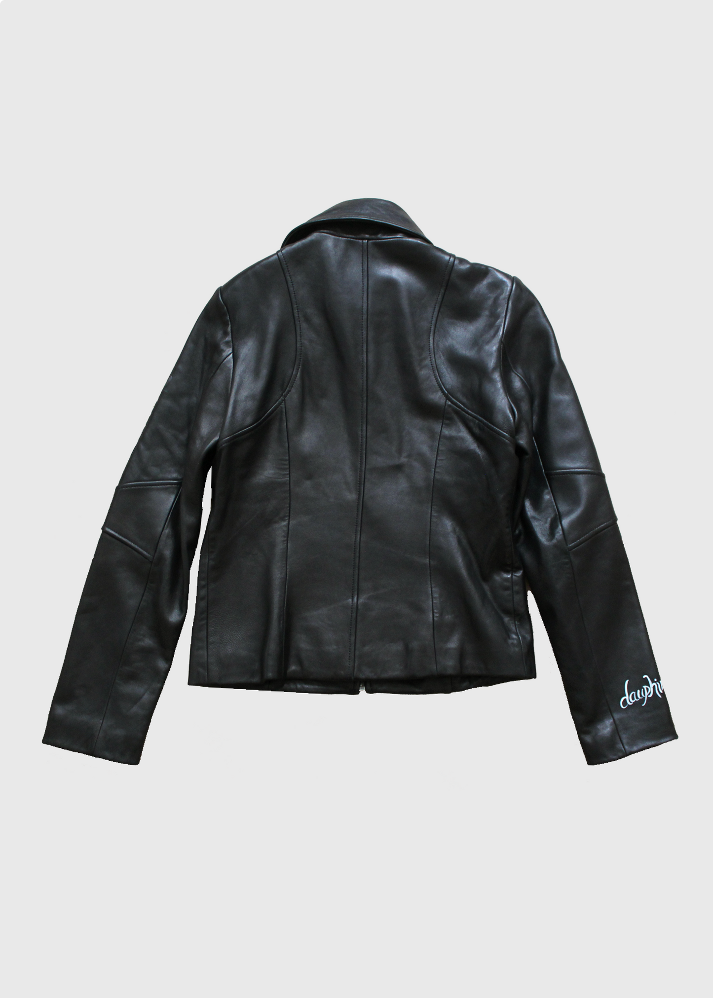 Dauphinette "Bug Day" Handpainted Lambskin Leather Jacket- Size S