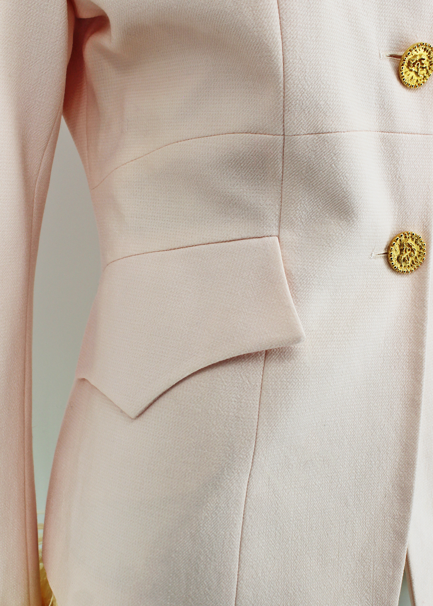 Dauphinette 1980s Christian Lacroix Blazer with Feathers