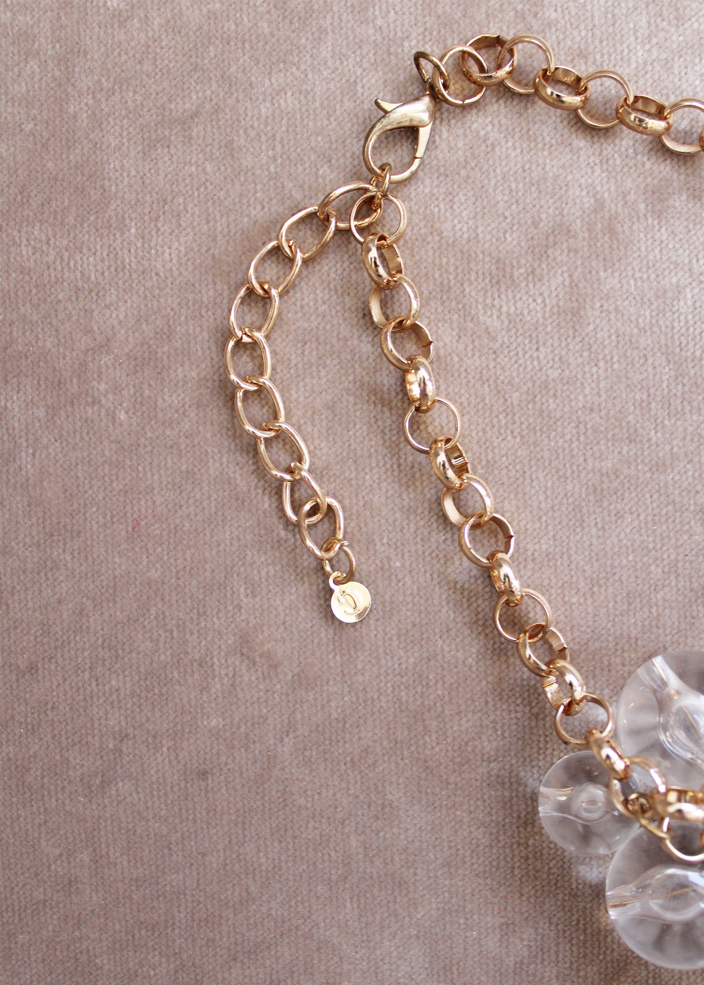 Courrèges 1960s Massive "Bubbling Glass" Runway Necklace