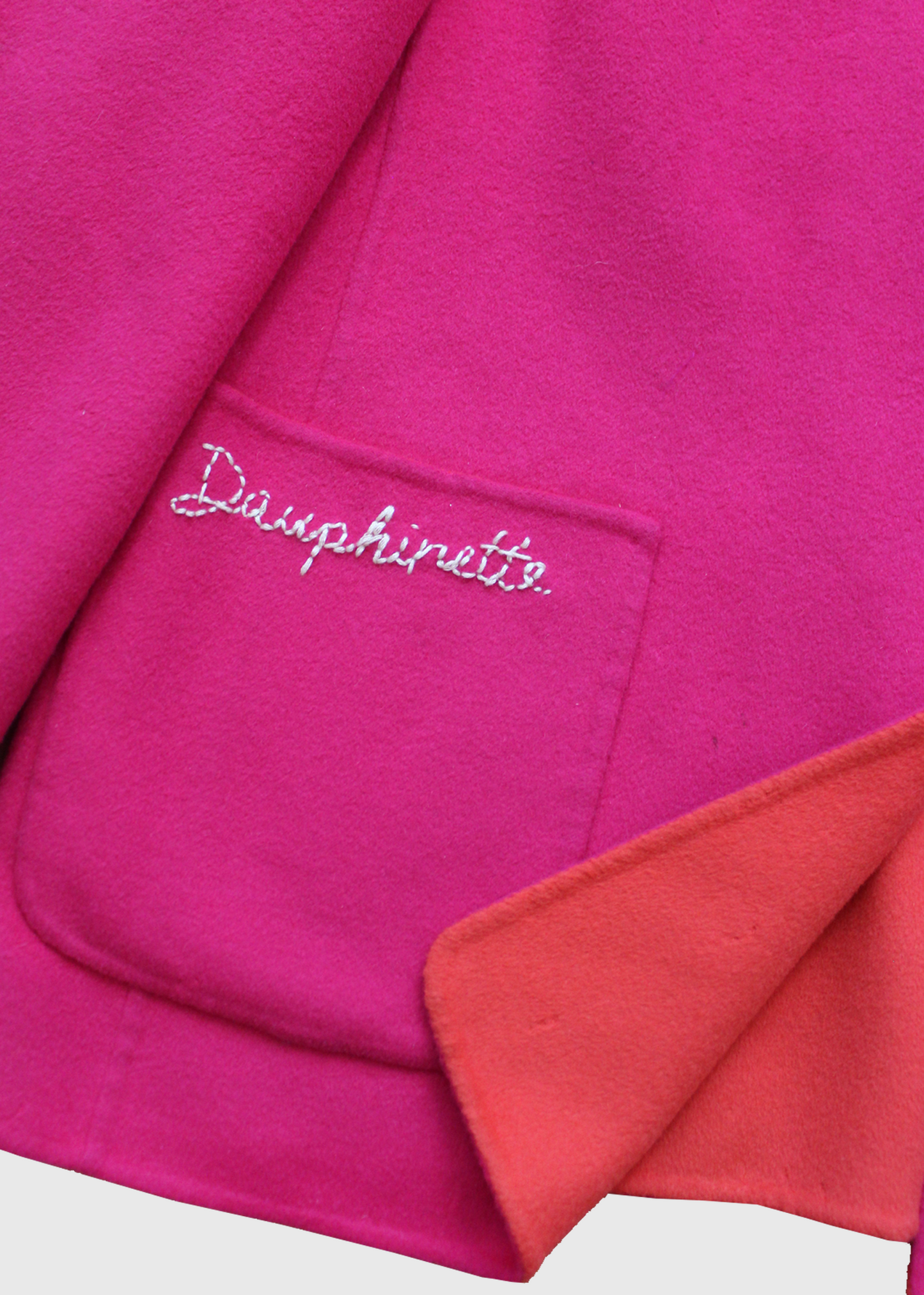 Dauphinette "Hot Heartbreak" Angora Blazer