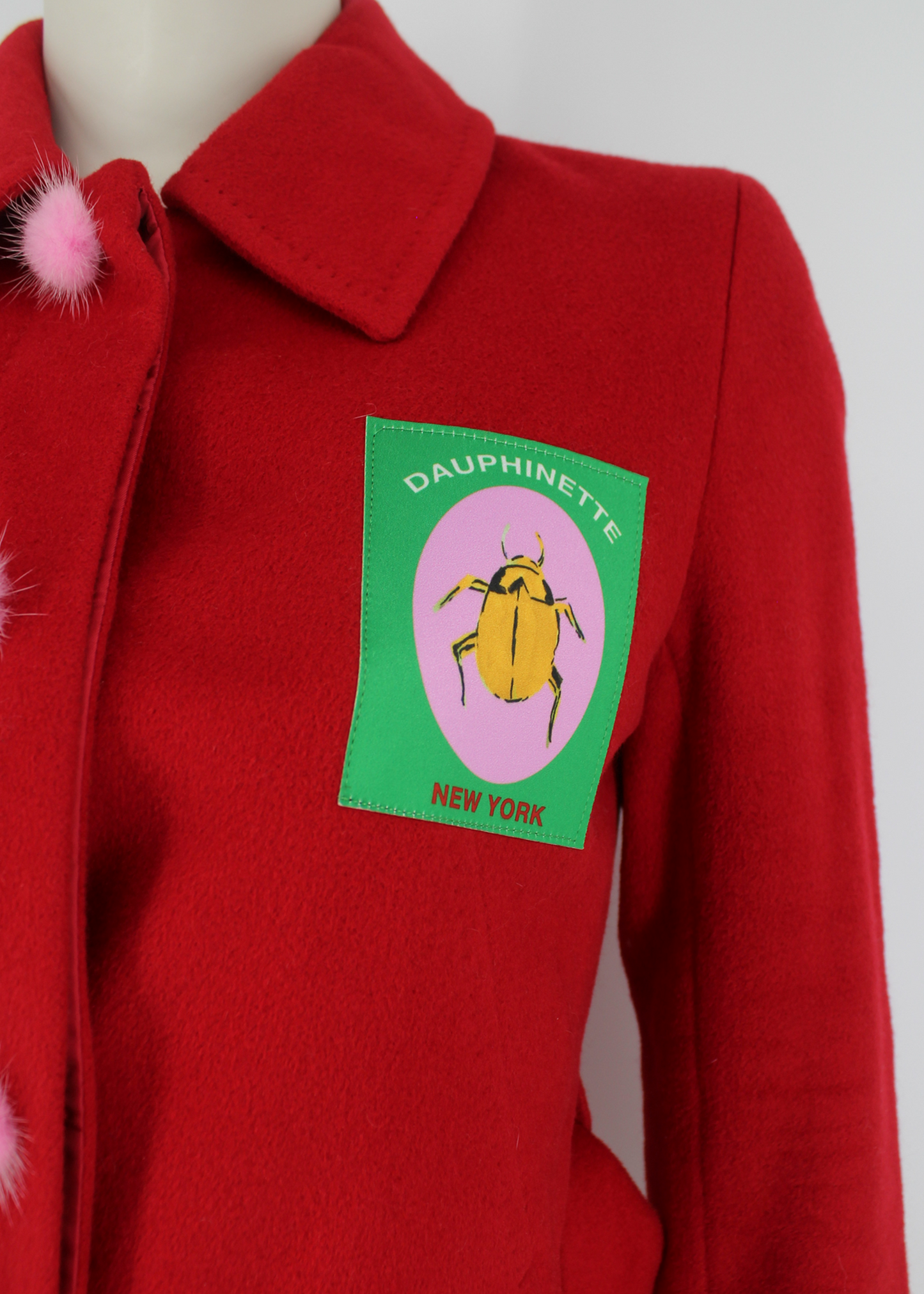 Dauphinette 1980s Angora Candy Blazer- Size S