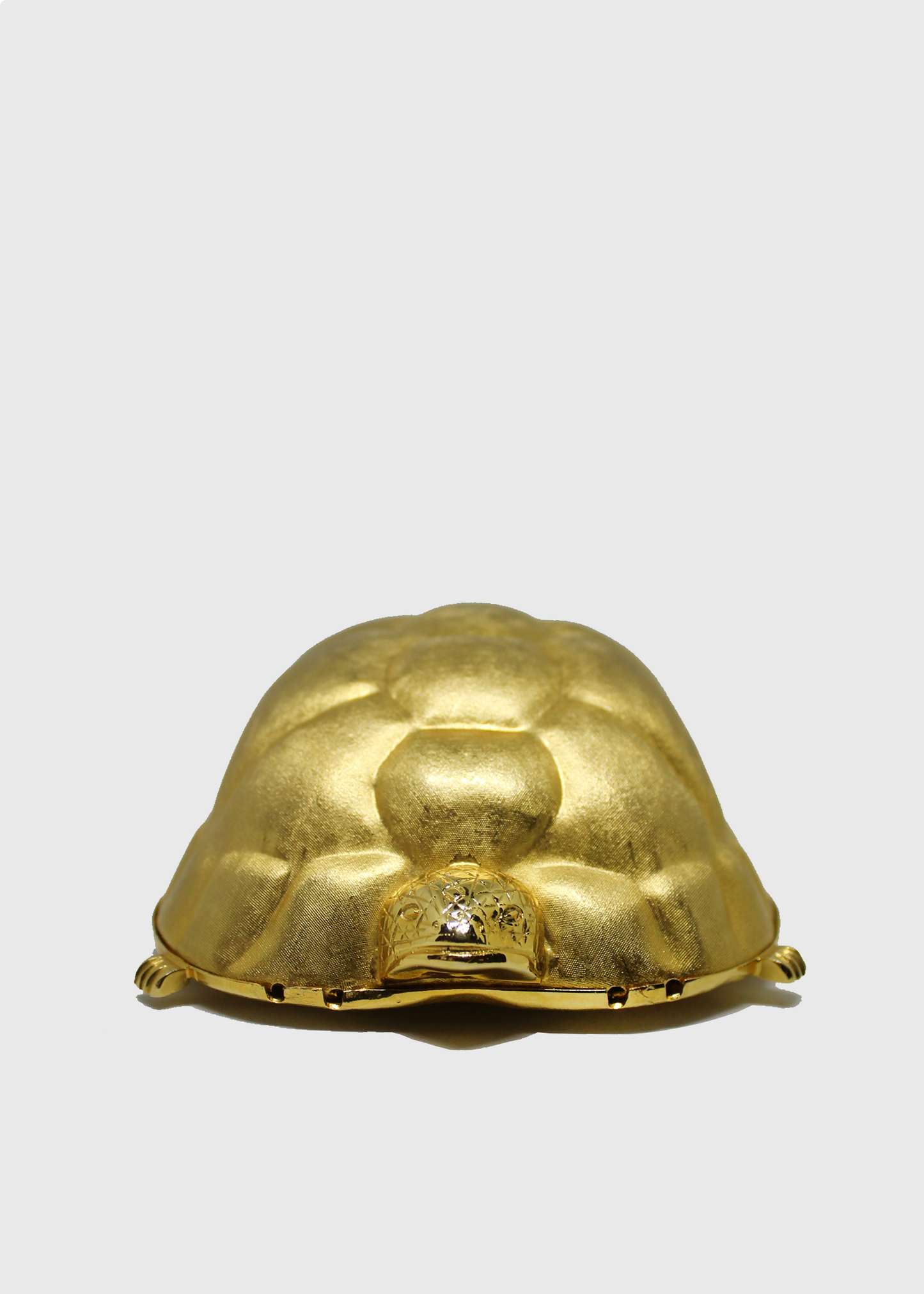 1960s Rare Turtle Metal Clutch by Walborg
