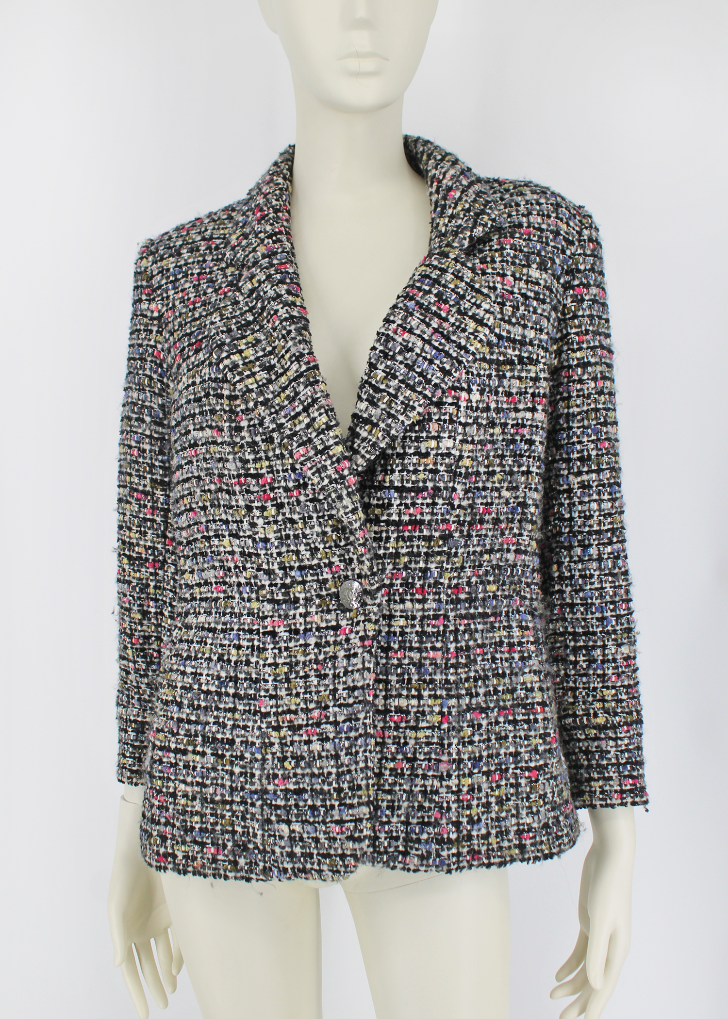 Chanel 2010s Multicolor Confetti Tweed Jacket – Meyfleur