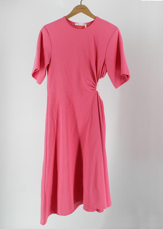 See by Chloé Watermelon Side Cutout Dress